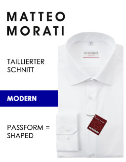 Matteo Morati® - Hemd Tailliert