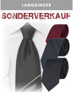 Sonderverkauf  - Selbstbinder