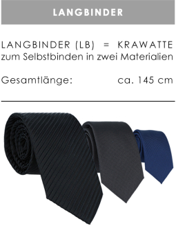 Krawatten - Selbstbinder