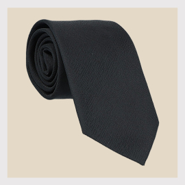 Langbinder BUSINESS Uni schwarz