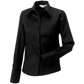 Damen Bluse Absolut Bügelfrei Langarm in...