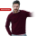 Herren Sweatshirt URBAN SWEAT bordeaux
