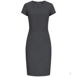 PREMIUM Damen Etuikleid Regular Fit, Fb. anthrazit