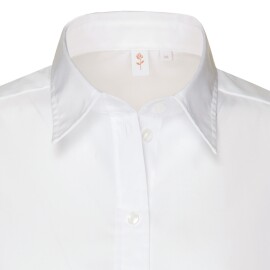 Seidensticker® Bluse MODERN Langarm weiß