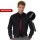 EASY-CARE Langarm Hemd Palmenzweig® schwarz