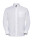 Button Down Bestatter Hemd Langarm weiß