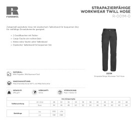 Bestatter Arbeits Cargohose BASIC in beige