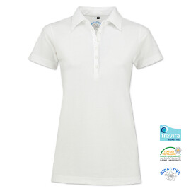 BIOACTIVE® Damen Poloshirt Slim Fit Kurzarm