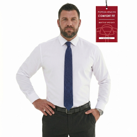 Matteo Morati® Comfort Fit Hemd, Fb.weiß Lang...