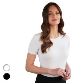 Damen Kurzarm Stretch T-Shirt SASSA