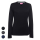BASIC Damen Strickpullover mit V-Ausschnitt ATLANTA