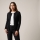 BASIC Damen Strickjacke mit Rundhals-Ausschnitt SEATTLE