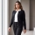 BASIC Damen Strickjacke mit Rundhals-Ausschnitt SEATTLE