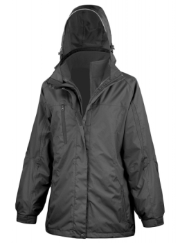Damen 3:1 Jacke JANINA, Fb. schwarz