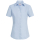 Premium Kurzarm Damen Bluse REGULAR FIT - HELLBLAU