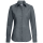 Premium Langarm Damen Bluse REGULAR FIT - ANTHRAZIT