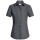 Premium Kurzarm Damen Bluse REGULAR FIT - ANTHRAZIT