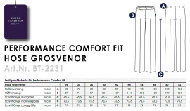 PERFORMANCE KOLLEKTION - COMFORT FIT - Hose GROSVENOR