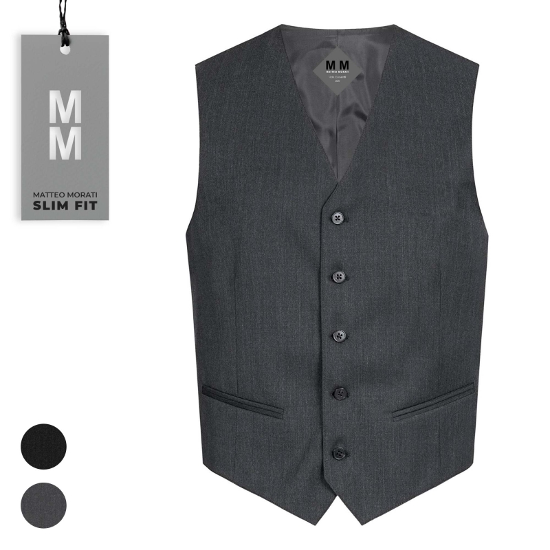 SlimFit Matteo Morati ® GanzJahr-Stretch-Weste MESSINA