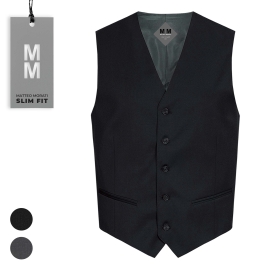 SlimFit Matteo Morati ® GanzJahr-Stretch-Weste MESSINA