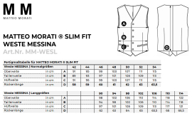 SlimFit Matteo Morati ® GanzJahr-Stretch-Weste MESSINA