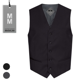 Matteo Morati ® 5-Knopf Stretch-Weste BARI