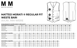 Matteo Morati ® 5-Knopf Stretch-Weste BARI