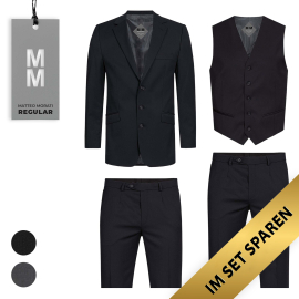 Matteo Morati® Regular3 GanzJahr-Stretch-4er Set...