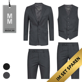 Matteo Morati® Regular3 GanzJahr-Stretch-4er Set...