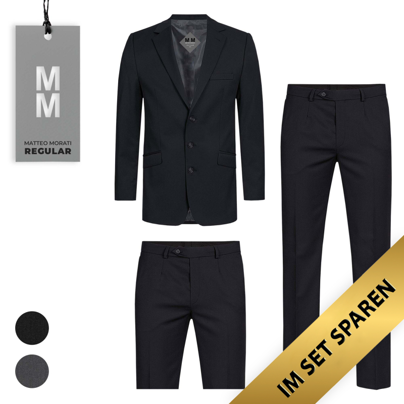Matteo Morati® Regular3 GanzJahr-Stretch-3er Set TOSKANA3