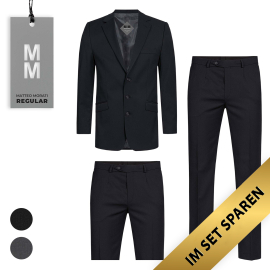 Matteo Morati® Regular3 GanzJahr-Stretch-3er Set...