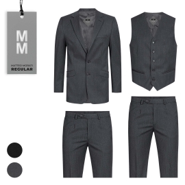 Matteo Morati® Regular2 GanzJahr-Stretch-4er Set MILANO4