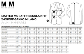 Matteo Morati ® 2-Knopf Stretch-Sakko MILANO