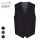 Couture F Premium® Schwarz Weste GILBERT