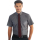 Herren Hemd Comfort Fit Kurzarm - mittelgrau