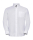 Button Down Bestatter Hemd Langarm weiß