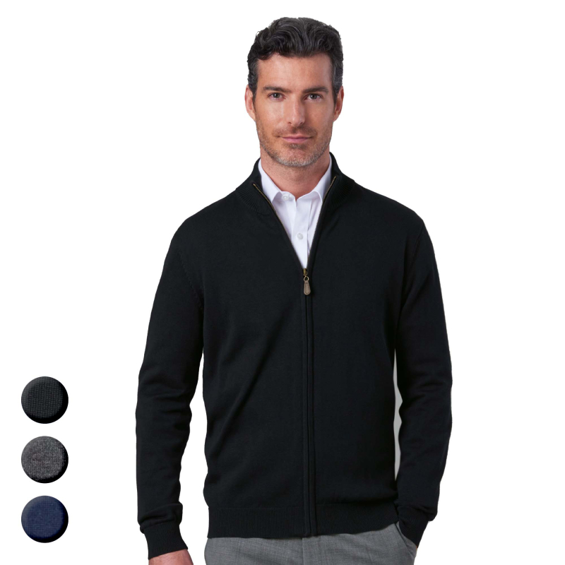 BASIC Strickjacke mit Reißverschluss COLUMBUS