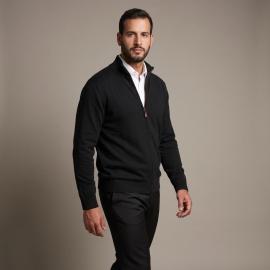 BASIC Strickjacke mit Reißverschluss COLUMBUS