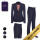 CLASSIC - ANZUG SET - REGULAR FIT - 3-teilig