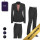 CLASSIC - ANZUG SET - REGULAR FIT - 3-teilig