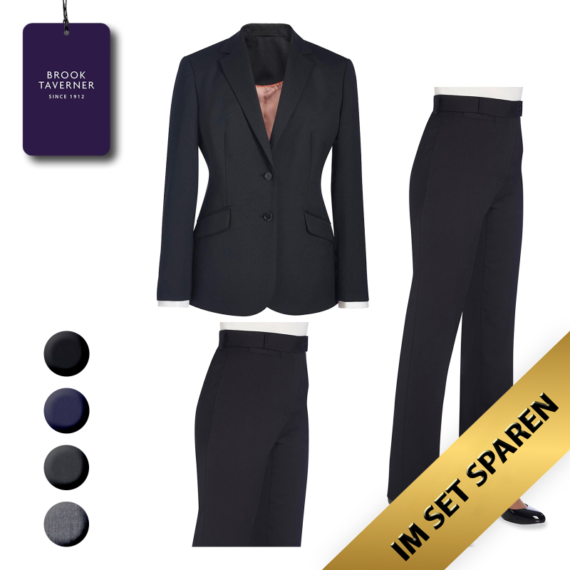 CLASSIC - ANZUG SET - COMFORT FIT - 3-teilig