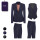 CLASSIC - ANZUG SET - REGULAR FIT - 4-teilig