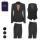 CLASSIC - ANZUG SET - REGULAR FIT - 4-teilig