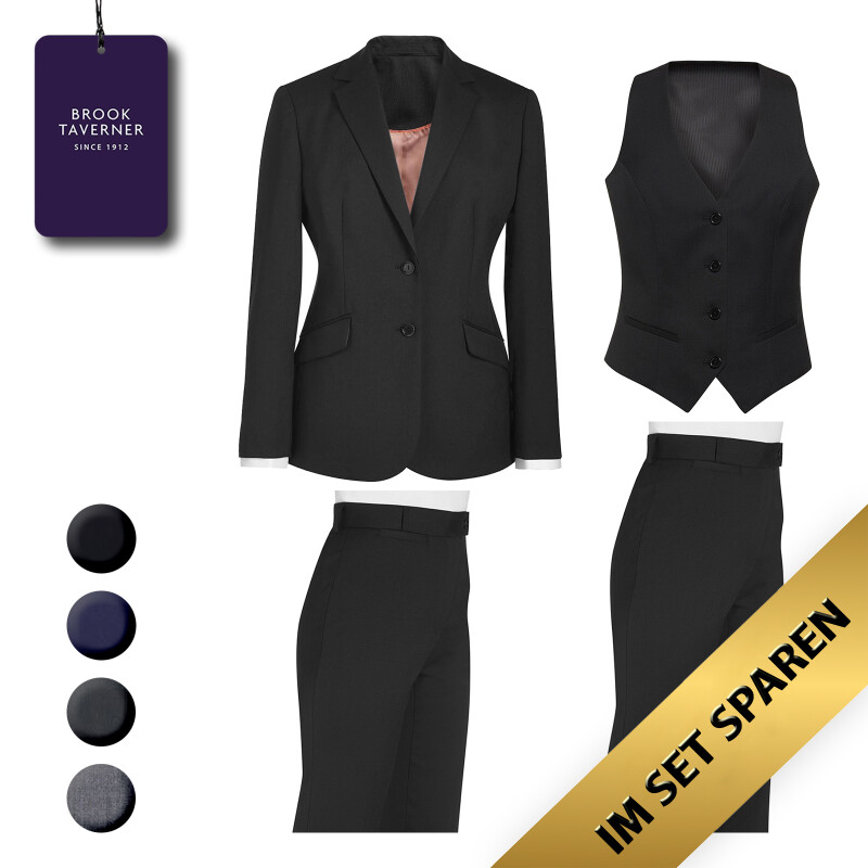 CLASSIC - ANZUG SET - COMFORT FIT - 4-teilig