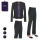 PREMIUM - ANZUG SET - REGULAR FIT - VARIANTE 2 - 3-teilig