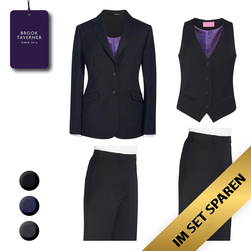 PREMIUM - ANZUG SET - COMFORT FIT - 4-teilig