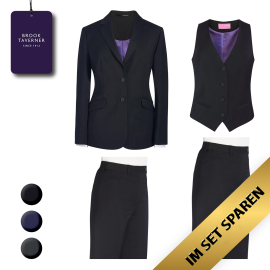 PREMIUM - ANZUG SET - COMFORT FIT - 4-teilig