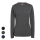 BASIC Damen Strickpullover mit Rundhals-Ausschnitt HELENA