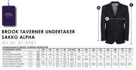 Brook Taverner Undertaker 3-Knopf Sakko ALPHA