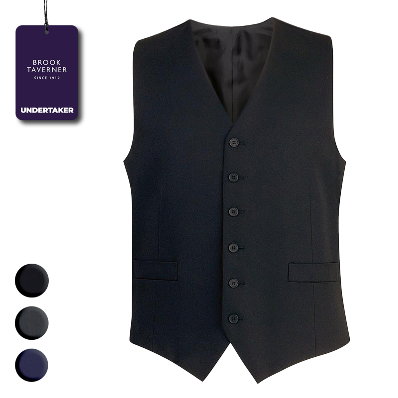 Brook Taverner Undertaker 6-Knopf Weste GAMMA